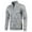 Grey, variant on EGNMCR Jackets for Men New Fashion Casual And Winter Men's Long Zipper Sweater Sleeve Thin Velvet Sweater Coat Men