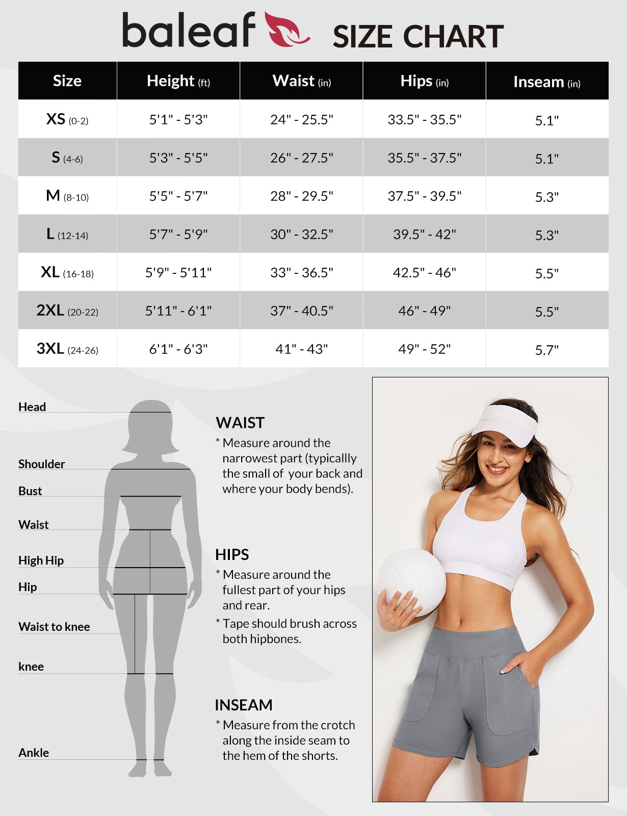 baleaf Women's Swim Board Shorts 5 inch Swimming Bottoms High Waisted Tummy Control Swimsuits Beach Shorts with Liner Dark Gray 2XL