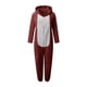thumbnail image 1 of Pijama de una pieza para mujer, mono de mujer, para cosplay, disfraces y juegos de rol. Rojo L, 1 of 9