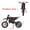 #6 Red, variant on Kids Gas Powered Dirt Bike, 49cc 2-Stroke Mini Motorcycle with Off-Road Tires, Front Rear Disc Brakes, Pull Start Motorcycle for Children (Green)