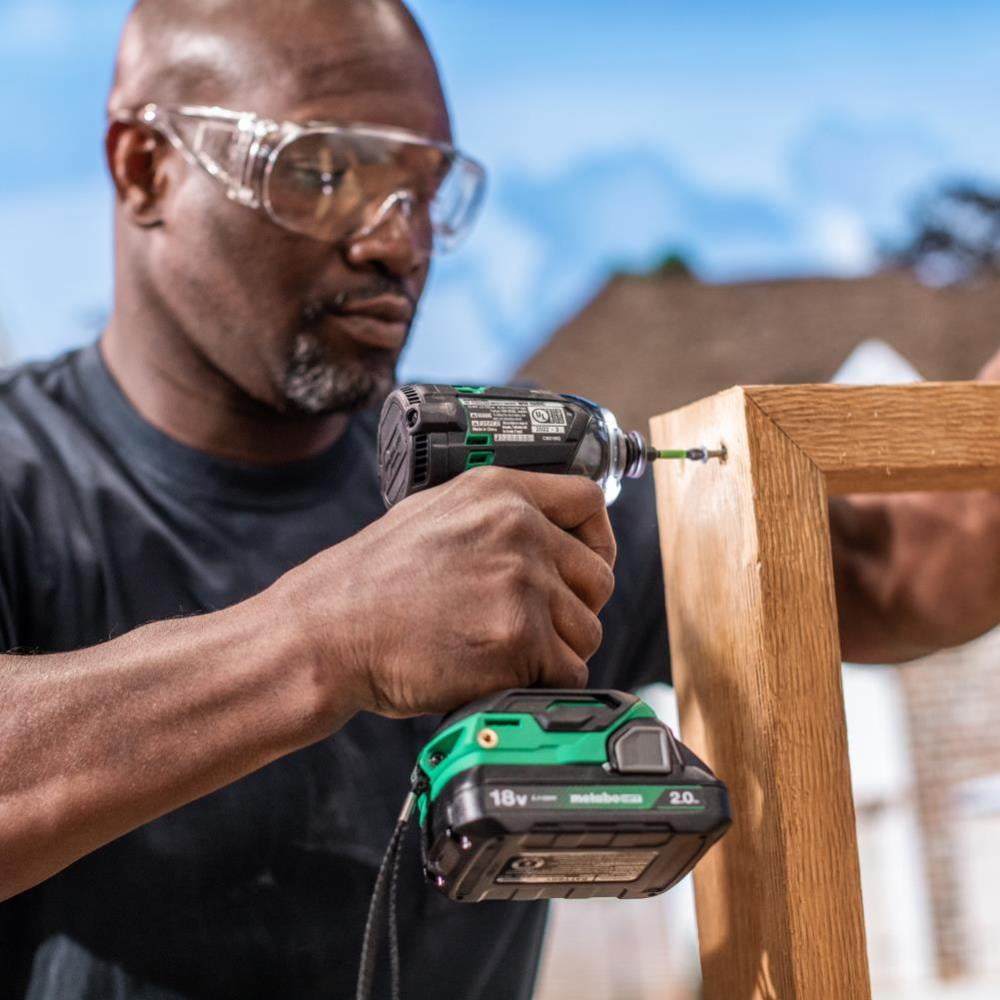 Metabo HPT 18V Cordless Impact Driver Kit, 1/4-In, WH18DC