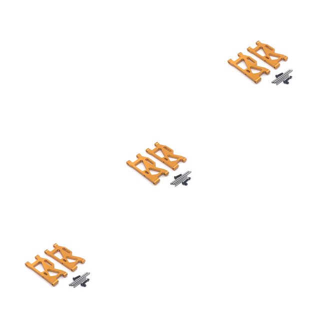 Vogacara 2 piezas de reemplazo de kits de vehículos de brazo oscilante trasero para 1/14 144001 Gold Type1 NO1 Vogacara CBP203158