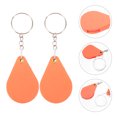 thumbnail image 2 of Orange Folding Magnifier with Keychain for Viewing Clear Enlarged Picture ABS Material 5 Pieces, 2 of 9