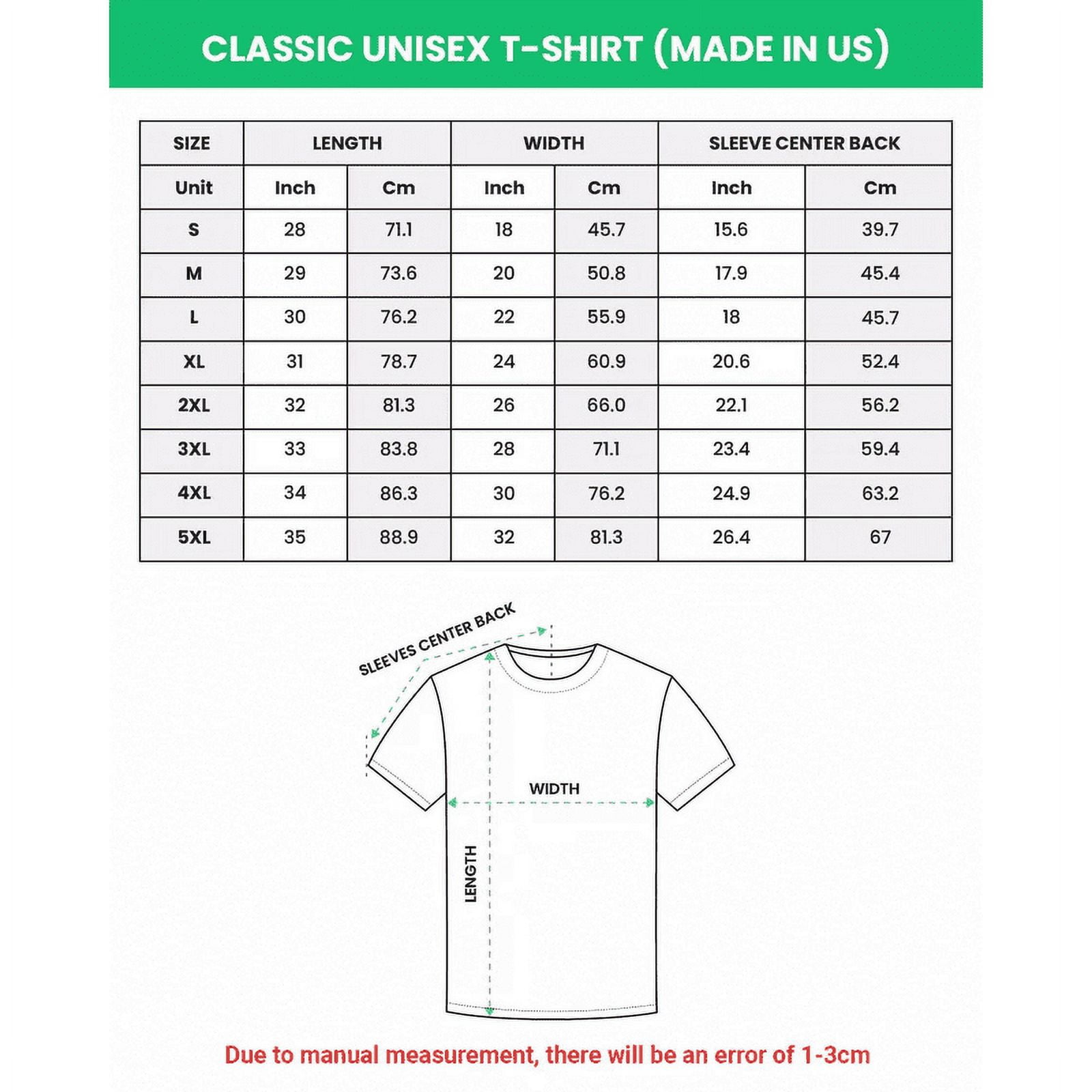 jordan t shirt size chart