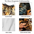 thumbnail image 4 of luoweisi Men's Beach Shorts Quick Dry Swim Trunks with Mesh Lining Leopard S, 4 of 5
