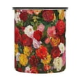 thumbnail image 2 of Colorful Rose Flower Floral Painting Airtight Coffee Bean Canister 500 ml Food Storage Containers with Lids For Gournd, Tea, Sugar, Flour, Rice, Cereal, Candy Cookie Jar, 2 of 8
