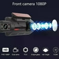 thumbnail image 3 of Dual Lens Dash Cam Car DVR Front and Inside Camera Video Driving Recorder Parking Monitor Night Vision G-Sensor, 3 of 5