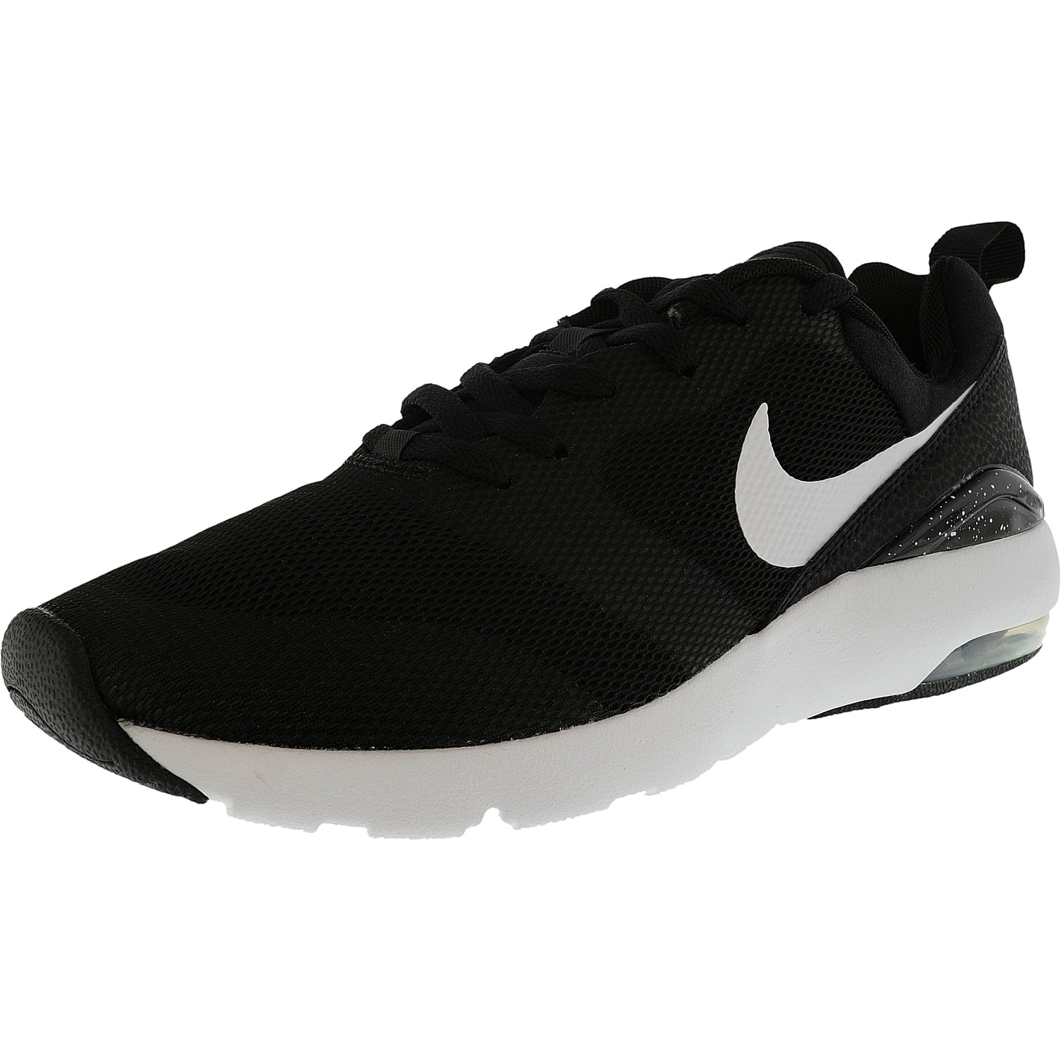 Nike - Nike Women's Air Max Siren Black / White-Metallic Silver Ankle ...