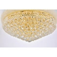 thumbnail image 4 of 1800 Primo Collection Flush Mount D28in H13in Lt:15 Gold Finish (Royal Cut Crystals), 4 of 5