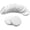 White, variant on 12 count   Puff  Makeup Puff Pads 2.36 Inch, Velour Round  Puff for Loose  Foundation (White)