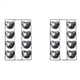 thumbnail image 1 of 2X Molde para Hornear Pasteles Antiadherente 8 Cavidades, Oso Muffin Antiadherente, Herramientas de Decoración para Hornear Pasteles de Postre DIY para Herramienta, 1 of 5