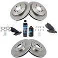 thumbnail image 2 of TRQ Front & Rear Ceramic Disc Brake Pads & Rotors Kit w/Fluids for Cadillac CTS BKA18614, 2 of 6