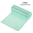 thumbnail image 3 of Trash Bags Waste Basket Liners for Kitchen Office Bathroom Bedroom Use Light Blue, 3 of 5