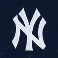 thumbnail image 4 of Women's The Wild Collective Navy New York Yankees Marble Pullover Hoodie, 4 of 4
