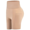 thumbnail image 5 of BTDECLAR Biker Shorts for Women with Pockets High Waisted Stretchy Soft Workout Gym Shorts Solid Basic Casual Summer Yoga Running Leggings, 5 of 6