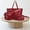 Red RD, variant on WIZUTIZ Large Capacity Bag Women's Fashion One Shoulder Handbag Pattern Four Piece Set Mother Bag for Women Womens Handbags Shoulder Bags Large Easy Carry Any Phone Bag White