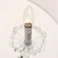 thumbnail image 4 of Pasargad Home Bizet Contemporary Metal & Crystal Chandelier in Chrome/Clear, 4 of 5