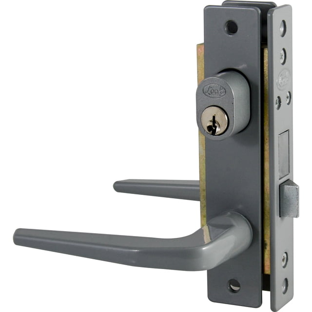 Cerradura de aluminio Lock Basic Sencilla Color Gris