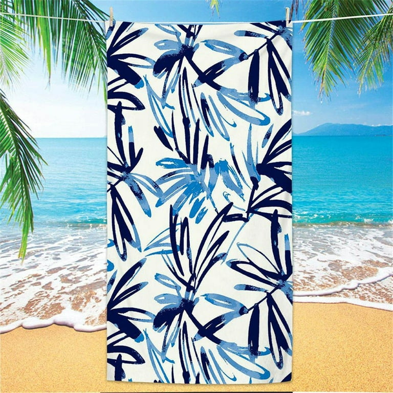 Microfiber Beach Towel Oversize Towels Tie Dye Cool Travel Pool