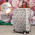 thumbnail image 4 of Beige Origami Dinosaurs Geometric Pattern Luggage Cover Fashion Suitcase Cover Baggage Covers Fit 25-28 Inch Luggage (Go Travel), 4 of 5