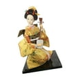 thumbnail image 3 of Muñecas geisha japonesas de 12 pulgadas con kimono, estatuas tradicionales artesanales independientes Estilo E, 3 of 6