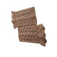 thumbnail image 4 of sweethay 1 par de lindos calentadores de piernas de invierno de encaje suave para mujer y niña, calcetines de punto calados de ganchillo Ropa, zapatos y accesorios Miscelánea caqui, 4 of 6