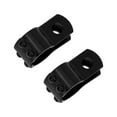 thumbnail image 4 of 1-1/4'' 32mm Highway Crash Bar Foot Peg Clamps Engine Guard Bracket Set Black, 4 of 8