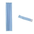 thumbnail image 1 of Unique Bargains Rideau Occultant pour Porte, 25'L x 72'L Rideau de Porte-Fenêtre 1 Panneau, Bleu Ciel, 1 of 7