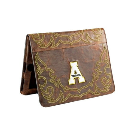 Gameday iPad Case Appalachian Distressed Leather Brass