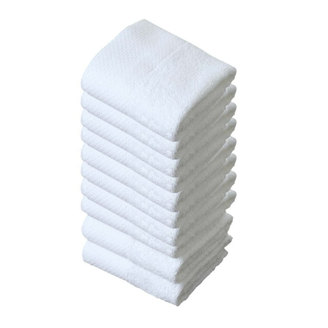 Toalla blanca de algodón Zmeidao, toalla de mano, toalla pequeña, paño desechable
