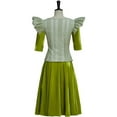 thumbnail image 4 of Persephone Green Dress Music Festival Theater Outfit for Women, 4 of 7