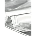 thumbnail image 6 of INSPIRE CHIC Women's Sleeveless Top U Neck Party Clubwear Holographic Shiny Metallic Crop Top M Silver, 6 of 7
