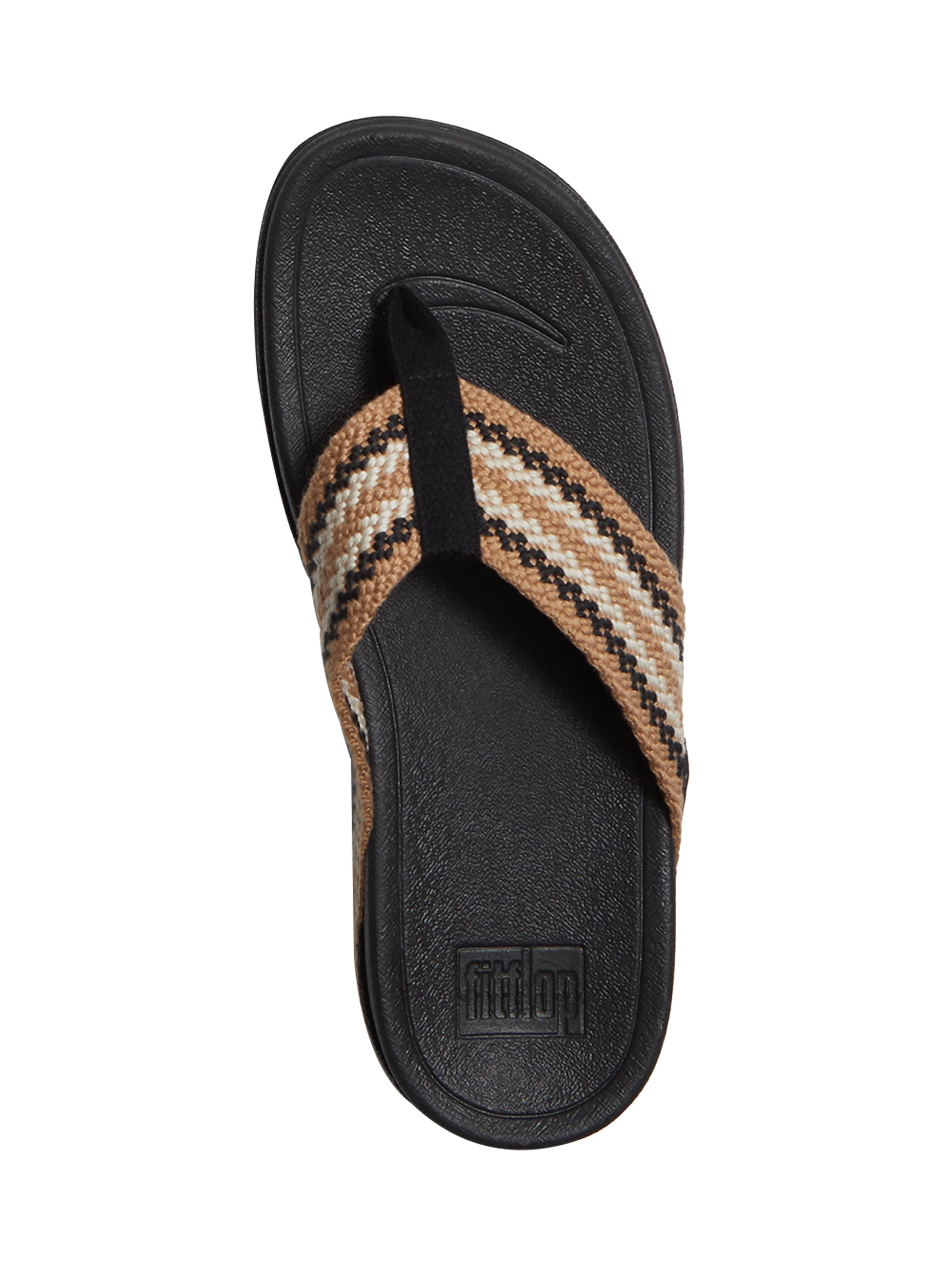 Fitflop Women's Surfa Stripe-Webbing Toe-Post Sandals