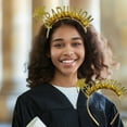 thumbnail image 6 of Qocolhg Graduation Flower Cap Decoration Kit Included Graduation Cap with Tassel Crown Artificial Flower Headband for DIY Grad Hat Topper Graduation Party Supplies, Clearance, 6 of 6