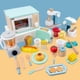 thumbnail image 4 of Juego de cocina de madera para niños, juguete de simulación de juego de rol para niños. Exprimidor, 4 of 8