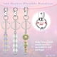 thumbnail image 3 of Llaveros con Cuentas en Forma de Barra, Bonitos Llaveros en A Granel, para Carteras, Llaveros para Mujeres y Hombres, 3 of 6