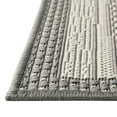 thumbnail image 6 of Unique Loom Outdoor Border Collection Area Rug - Lines (3' 3" x 5' 1" Rectangle Gray/Silver), 6 of 7