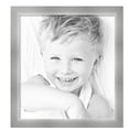 thumbnail image 2 of ArtToFrames 22" x 24" Silver Picture Frame, 22x24 inch Silver MDF Poster Frame (WOM-5291),  Pack, 2 of 8