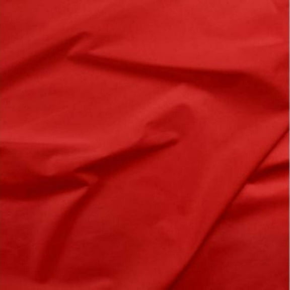 118 in. Scarlet Cotton Sateen Quilt Backing Fabric Scarlet - Shipping Included*