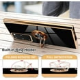 thumbnail image 2 of for Samsung Galaxy Note 20 Ultra 5G Case, Built-in 360° Rotation Ring Holder Magnetic Stand, Luxury Shiny Plating Edge Shockproof Electroplated Protective Cover (Black/Golden), 2 of 12