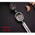 thumbnail image 5 of Garlic Press Crusher Squeezer Masher Mincer Stainless Steel Manual Kitchen Tool, 5 of 6