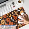 thumbnail image 4 of Long Mouse Pads for Desk,Halloween Pumpkins Bats and Spider Webs Desk Mats on Top Of Desks, Desk Mouse Pad Extra Large with 3mm Non-Slip Base and Stitched Edge for Gaming,Office,Work,Home 35.4x15.7in, 4 of 5