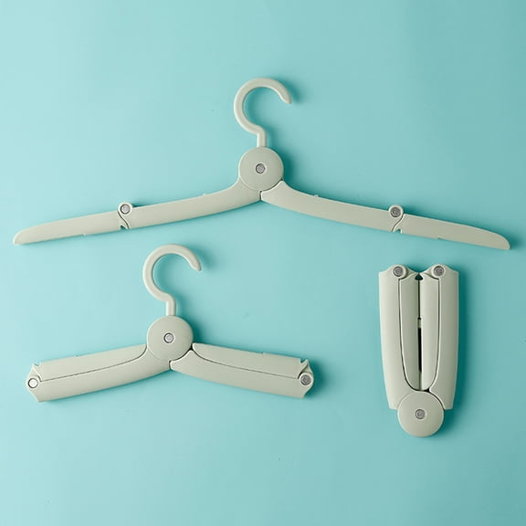 FOMIYES 1Set Multi-Functional Folding Clothes Hanger in Assorted Colors for Travel and Storage