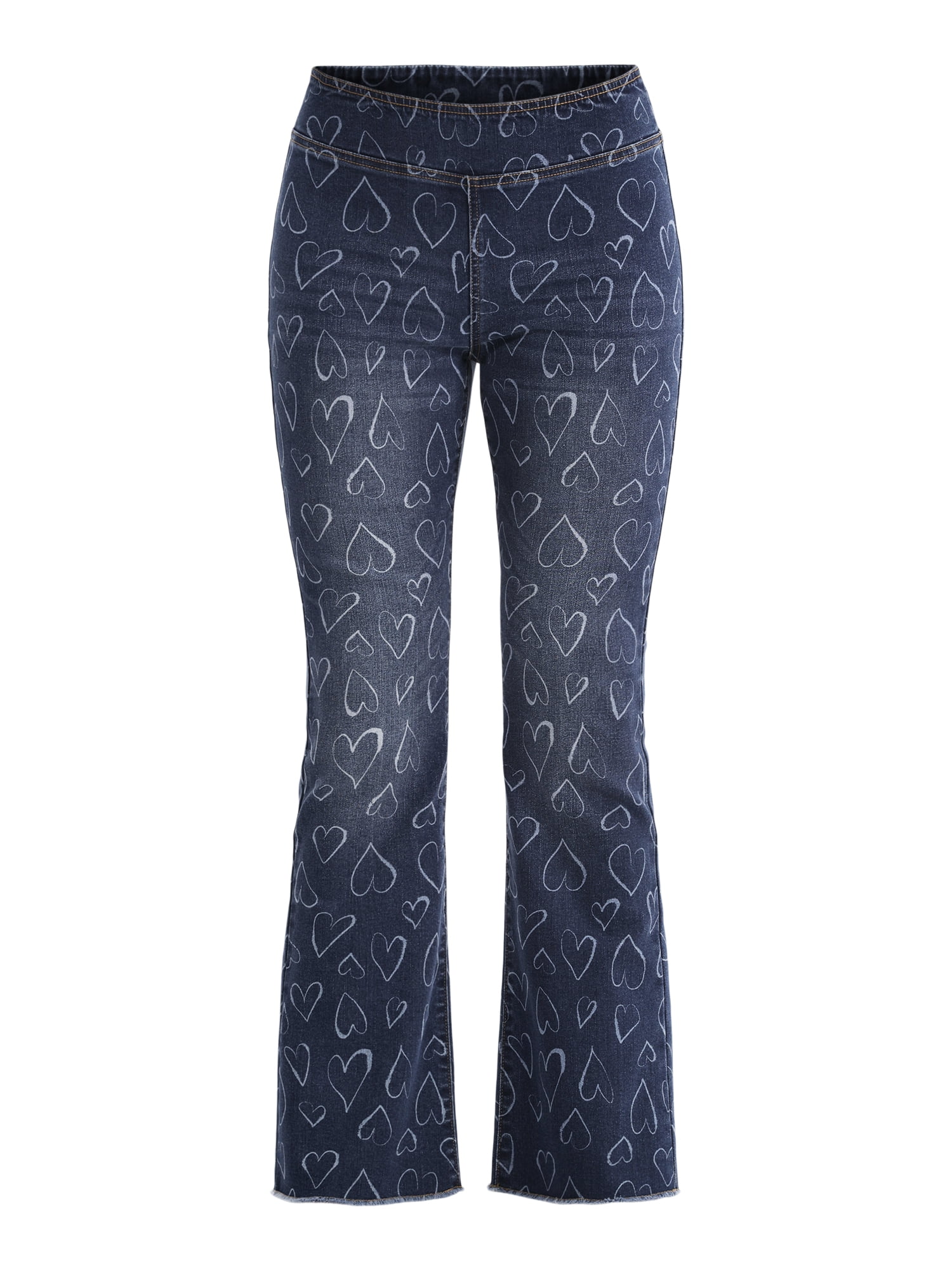 No Boundaries Pull-On Bootcut Jeans, 32” Inseam, Women's and Women's Plus XXS-5X