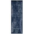 thumbnail image 2 of SAFAVIEH Adirondack Wyatt Traditional Distressed Runner Rug, Navy/Ivory, 2'6" x 18' - Transitional Modern Design, Navy & Ivory, Ideal for Living Room, Bedroom, Dining Space, Entryway, Hallway, Kitche, 2 of 11