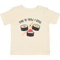 thumbnail image 3 of Inktastic Kawaii How I Roll Sushi Boys or Girls Baby T-Shirt, 3 of 5