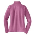thumbnail image 6 of Yellow Rooster Women's Sport Wick Stretch 1/2 Zip Pullover Pink Rush Heather 4XL, 6 of 7
