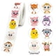 thumbnail image 5 of 2 rolls of stickers with cartoon animals as a reward, 5 of 5