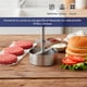 thumbnail image 5 of Molde para hacer Hamburguesas Bluelander de Acero Inoxidable, Prensa, Antiadherente, 5 of 5
