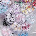 thumbnail image 1 of Cinnamorolls-pegatinas de resina para uñas, adhesivos de dibujos animados de Anime, Kawaii, Kuromis, Melodys, accesorios de manicura, 1 of 1